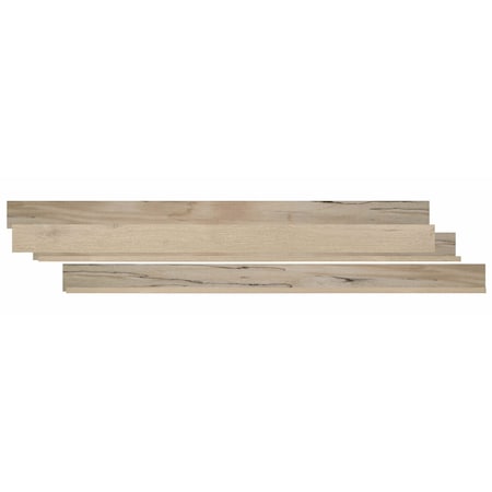 Ackland 0.94in. x 94.49in. x 4.53in. Parvis Hybrid Rigid Core Trim Flush Stair Nose Eased Edge Molding AKVTHPARV-FSN-EE